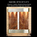 AspenFalls-RainforestBrownMarble-StainlessSteel-Rounded