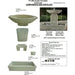 Austin Fountain in Cast Stone by Campania International FT-206 - Majestic Fountains