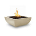 TOP Fires Avalon Square Fire Bowl in GFRC Concrete by The Outdoor Plus - Majestic Fountains