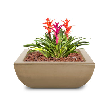 TOP Fires Avalon Planter Bowl in GFRC Concrete by The Outdoor Plus - Majestic Fountains