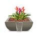 TOP Fires Avalon Planter & Water Bowl in GFRC Concrete by The Outdoor Plus - Majestic Fountains