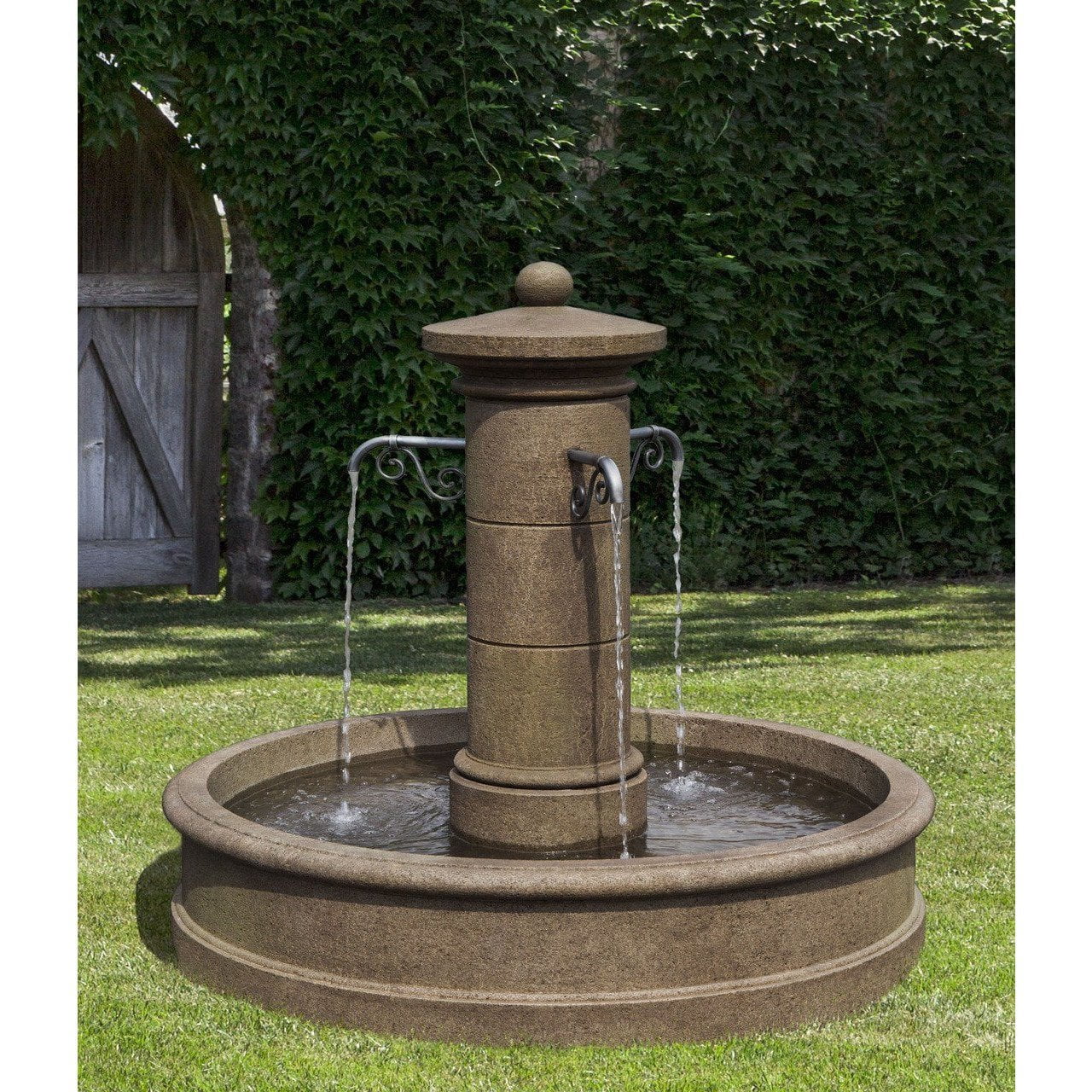 Avignon Fountain in Cast Stone by Campania International FT-290 - Majestic Fountains