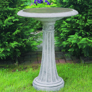 Chestnut Hill Birdbath in Cast Stone by Campania International B-050 - Majestic Fountains