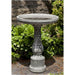 Smithsonian Cottage Garden Birdbath  in Cast Stone by Campania International B-155 - Majestic Fountains