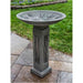 Sagano Birdbath  in Cast Stone by Campania International B-173 - Majestic Fountains