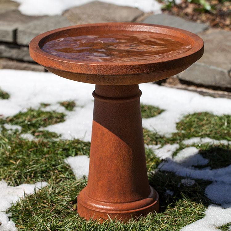 Sunbury Birdbath in Cast Stone by Campania International B-182 - Majestic Fountains