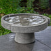 Concept Birdbath Low in Cast Stone by Campania International B-187 - Majestic Fountains