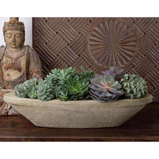 Barca Planter in Cast Stone By Campania International