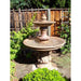 Giannini Chelsea Garden Concrete Outdoor Fountain - 105 - Majestic Fountains