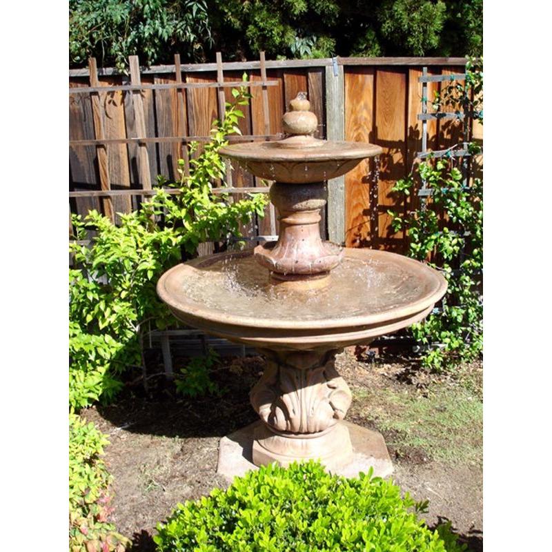 Giannini Chelsea Garden Concrete Outdoor Fountain - 105 - Majestic Fountains