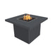 TOP Fires Bella Square Fire Pit in Powder Coated Steel by The Outdoor Plus - Majestic Fountains