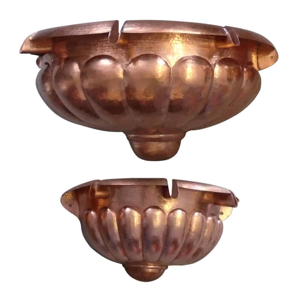 Roma Wall Mounted Bowl Scupper 32 inches Majestic Fountains and More