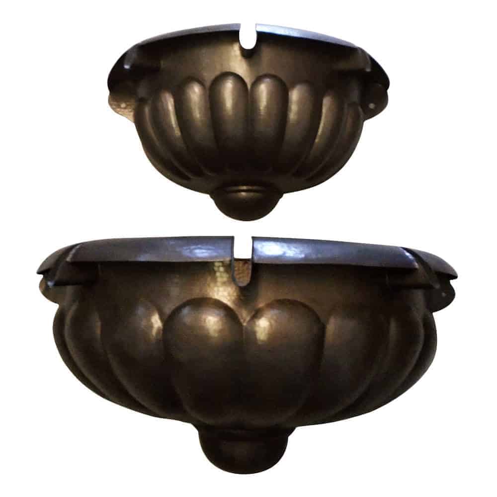 Roma Wall Mounted Bowl Scupper 32 inches Majestic Fountains and More