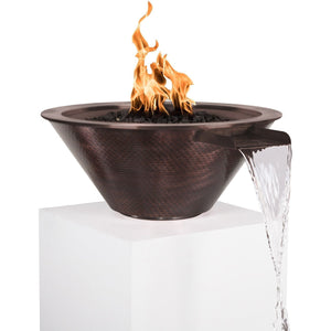 Cazo Fire & Water Bowl in Copper