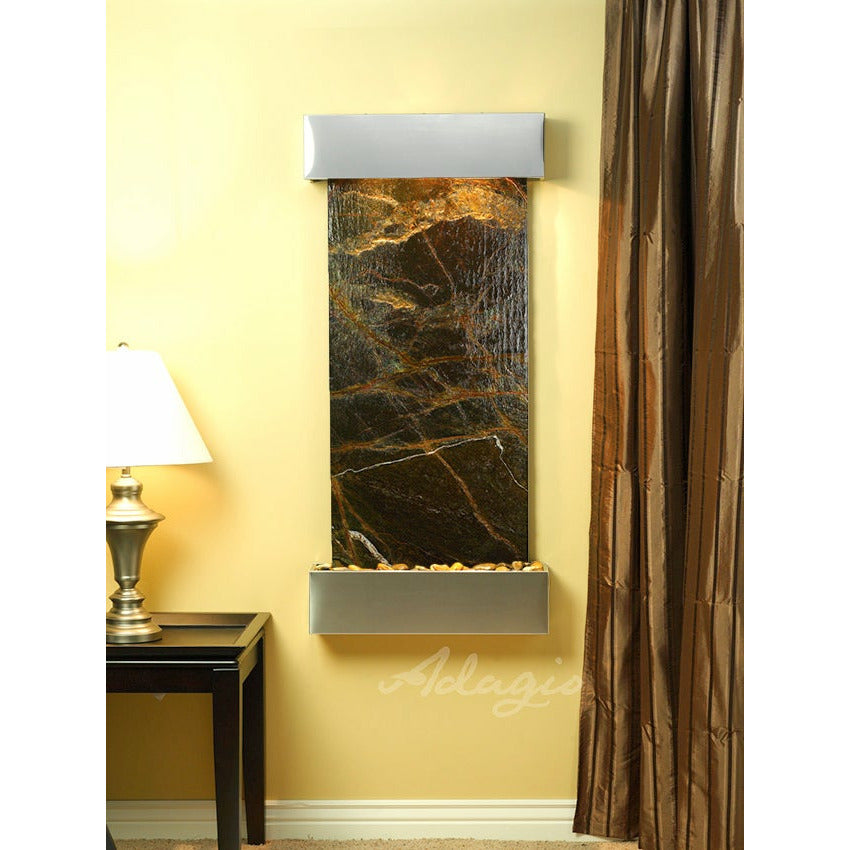 Adagio Cascade Springs - Indoor Wall Fountain - Majestic Fountains