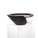 TOP Fires Cazo Water Bowl in GFRC Concrete by The Outdoor Plus - Majestic Fountains