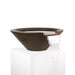 TOP Fires Cazo Water Bowl in GFRC Concrete by The Outdoor Plus - Majestic Fountains