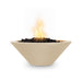 TOP Fires Cazo Round Fire Bowl in GFRC Concrete by The Outdoor Plus - Majestic Fountains