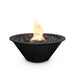 TOP Fires Cazo Round Fire Bowl in Powder Coated Steel by The Outdoor Plus - Majestic Fountains