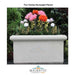 Chelsea Rectangle Planter in GFRC - Majestic Fountains