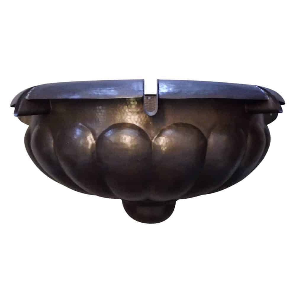 Roma Wall Mounted Bowl Scupper 32 inches Majestic Fountains and More