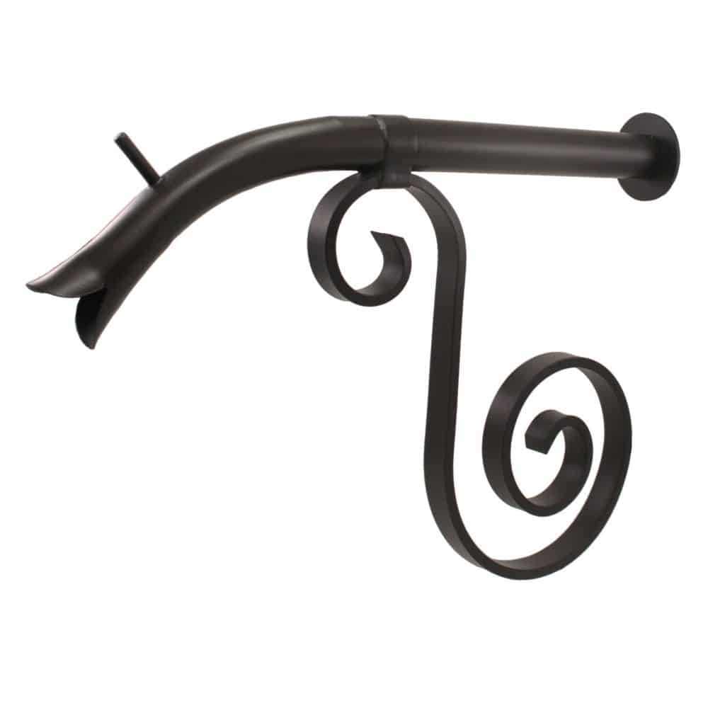 Courtyard Spout – Large with Mini Backplate - Majestic Fountains