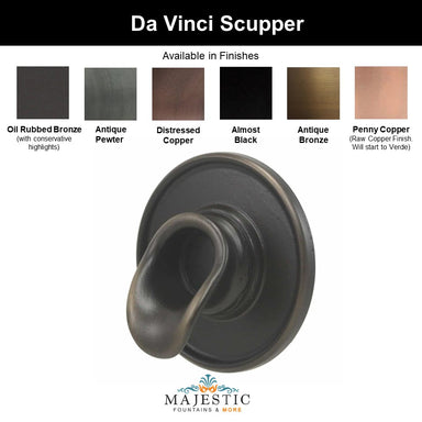 DaVinci Scupper - Majestic Fountains