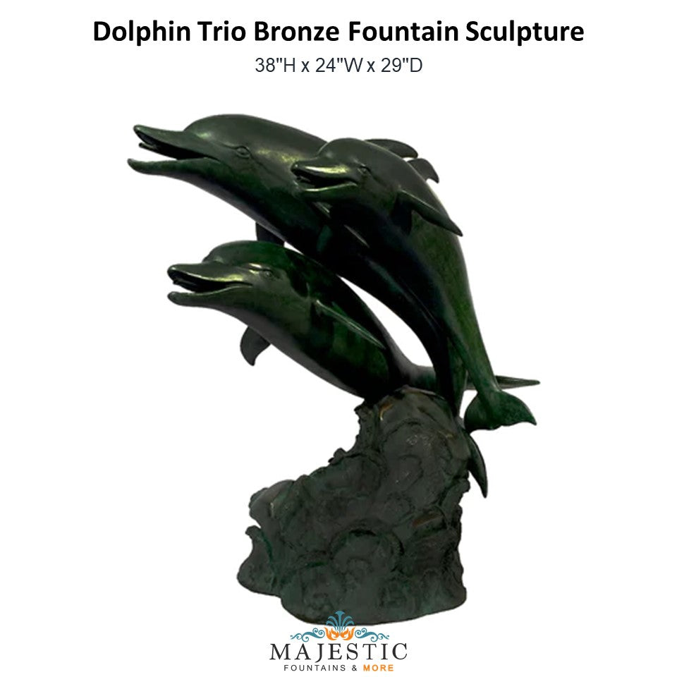 Dolphin Pair Fountain