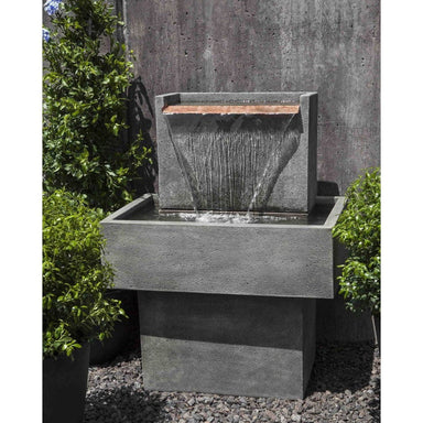 Falling Water Fountain I in Cast Stone by Campania International FT-286 - Majestic Fountains