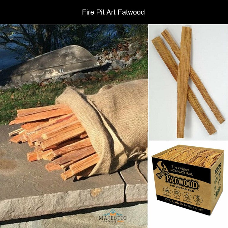 Antlers Wood Burning and Gas Fire Pit - by Fire Pit Art - Majestic Fountains