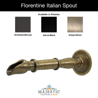 Florentine Spout - Majestic Fountains