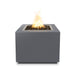 TOP Fires Forma Square Fire Pit in Powder Coated Steel by The Outdoor Plus - Majestic Fountains