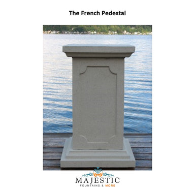 French Pedestal in GFRC - Majestic Fountains