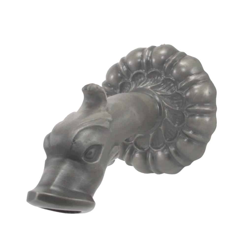 Genoa Dolphin with Swirl Backplate - Majestic Fountains