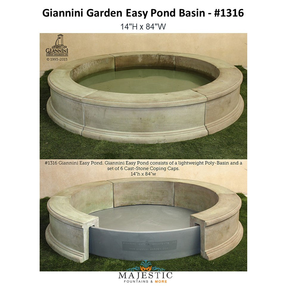 Isola Concrete 3 Tier Outdoor Courtyard Fountain With Basin -1295 - Majestic  Fountains and More