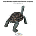 Giant Aldabra Turtle Bronze Fountain Sculpture - Majestic Fountains and More