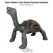 Giant Aldabra Turtle Bronze Fountain Sculpture - Majestic Fountains and More