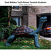 Giant Aldabra Turtle Bronze Fountain Sculpture - Majestic Fountains and More