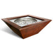 HPC Sedona Fire Bowl in Hammered Copper - Majestic Fountains and More