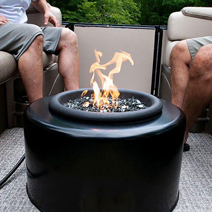 Sport Portable Metal Fire Pit by HPC - Majestic Fountains and More