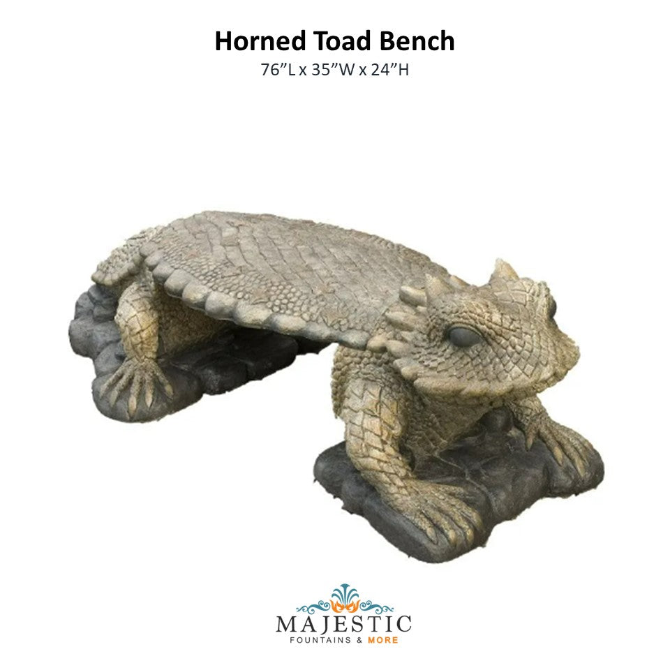 The Horned Toad Bench