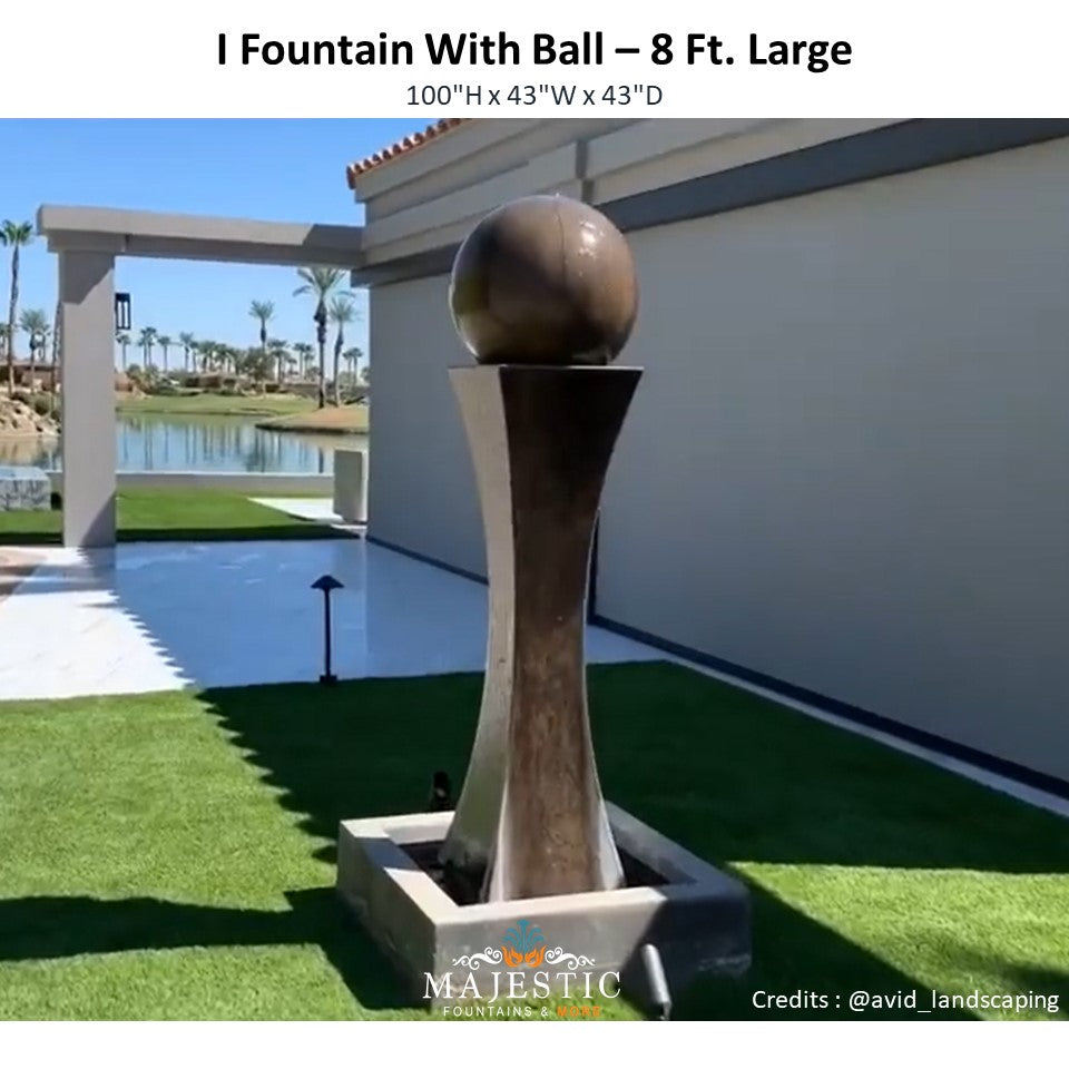 Gist Vortex Fountain with Ball-G-VRTX-B18 FREE SHIPPING