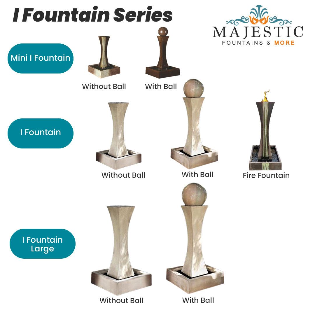 I Fountain Series - Majestic Fountains and More