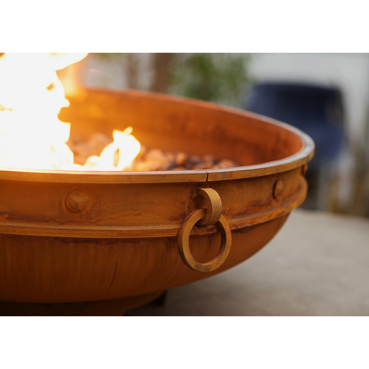 Emperor by Fire Pit Art - Majestic Fountains