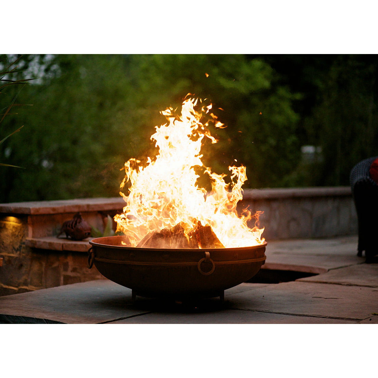 Emperor by Fire Pit Art - Majestic Fountains