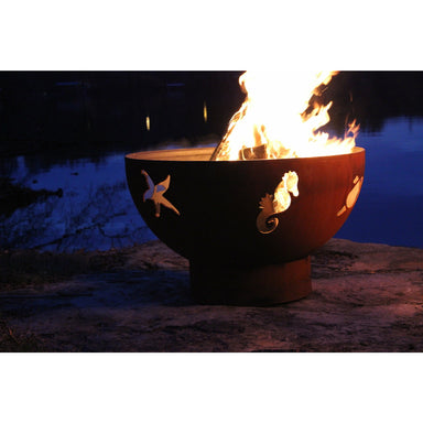 Sea Creatures by Fire Pit Art - Majestic Fountains