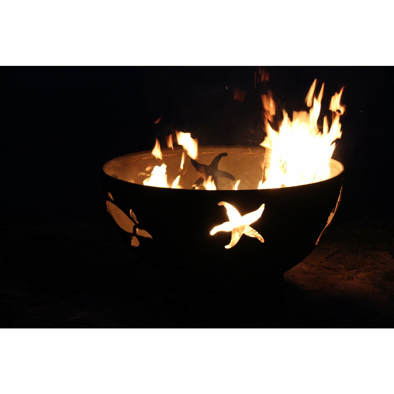 Sea Creatures by Fire Pit Art - Majestic Fountains