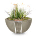 TOP Fires Luna Planter & Water Bowl in GFRC Concrete by The Outdoor Plus - Majestic Fountains