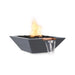 TOP Fires Maya Fire & Water Bowl in GFRC Concrete by The Outdoor Plus - Majestic Fountains