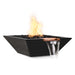 TOP Fires Maya Fire & Water Bowl in GFRC Concrete by The Outdoor Plus - Majestic Fountains